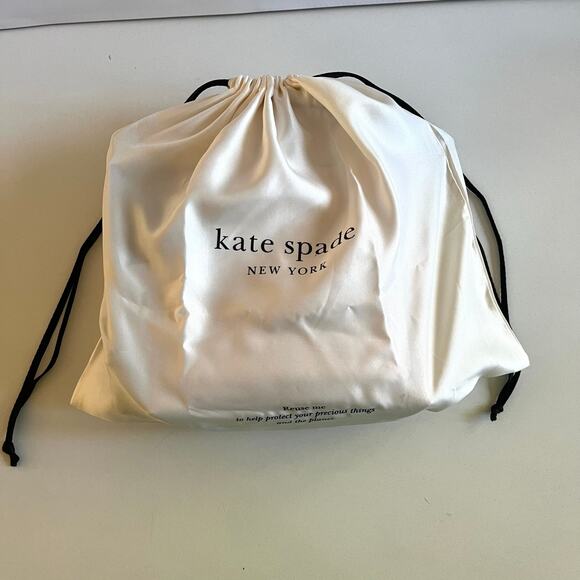 KATE SPADE + DUST BAG, Ava Color Block, Pebbled Leather Crossbody, Shimmer Pink - Picture 8 of 12